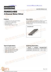 FAN8024BD 数据规格书 1
