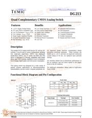 DG213 数据规格书 1