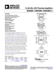 ADA4004-4ARZ-RL 数据规格书 1