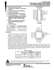 TLC540IFNG3 数据规格书 1