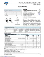 IRLU120PBF 数据规格书 1