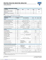 IRLU120PBF 数据规格书 2