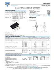 SI1902CDL-T1-E3 数据规格书 1