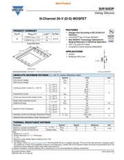 SIR164DP-T1-GE3 datasheet.datasheet_page 1