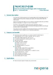 74LVC2G17GW-Q100 datasheet.datasheet_page 1