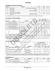 74FST6800QS datasheet.datasheet_page 3