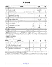 NLV74HC4067ADTR2G datasheet.datasheet_page 3