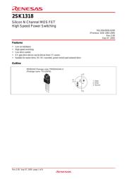 2SK1318 datasheet.datasheet_page 1