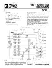 AD7841 datasheet.datasheet_page 1