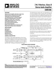 SSM2306CPZ-REEL datasheet.datasheet_page 1