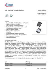 TLE4473G V53 数据规格书 1