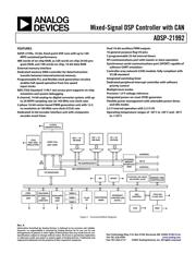 ADSP-21992BSTZ datasheet.datasheet_page 1