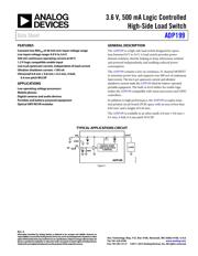 ADP199ACBZ-R7 数据规格书 1