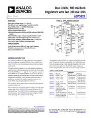 ADP5033ACBZ-7-R7 数据规格书 1