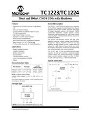 TC1223-3.0VCTTR 数据规格书 1