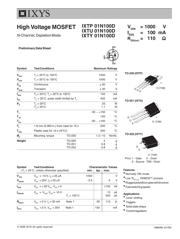 IXTY01N100D datasheet.datasheet_page 1