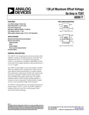 AD8677ARZ Datenblatt PDF