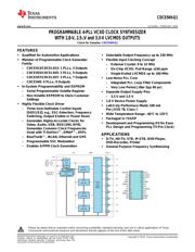 CDCE949QPWRQ1 datasheet.datasheet_page 1