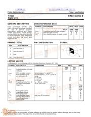 BT134 datasheet.datasheet_page 1