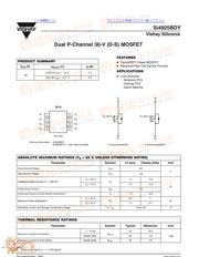 SI4925 datasheet.datasheet_page 1