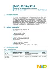 74HCT138D,652 datasheet.datasheet_page 1