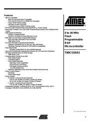AT89C51RD2-RLTUM Programmierhandbuch