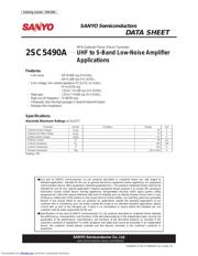 2SC5490A datasheet.datasheet_page 1