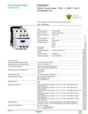 CAD50U7 datasheet.datasheet_page 1