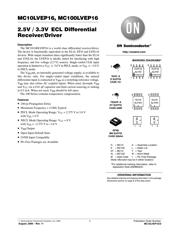 MC10LVEP16DR2 datasheet.datasheet_page 1