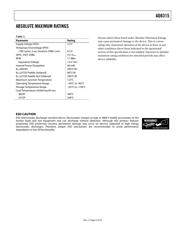 AD8315 datasheet.datasheet_page 5