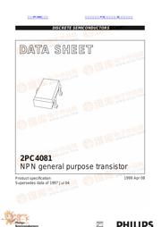 2PC4081 datasheet.datasheet_page 1