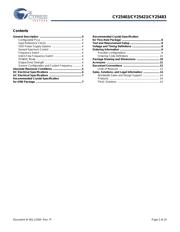 CY25403FSXC datasheet.datasheet_page 2