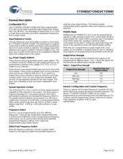 CY25403FSXC datasheet.datasheet_page 4