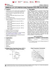 LM94022BIMGX/NOPB Datenblatt PDF