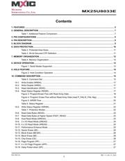 MX25U8033EZNI-12G datasheet.datasheet_page 2