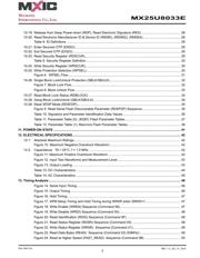 MX25U8033EZNI-12G datasheet.datasheet_page 3