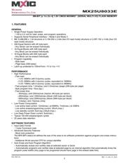 MX25U8033EZNI-12G datasheet.datasheet_page 5