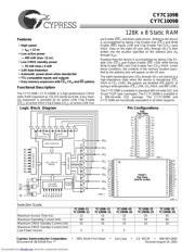 CY7C109B-15ZC datasheet.datasheet_page 1