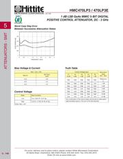 HMC470LP3TR datasheet.datasheet_page 5