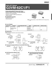 G3VM62F1 数据规格书 1