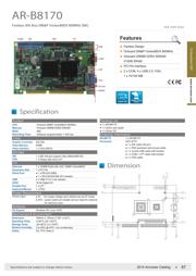 AD8170AR 数据规格书 1