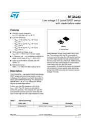 STG5223QTR 数据规格书 1