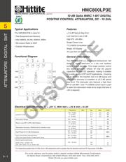 HMC800LP3E 数据规格书 3