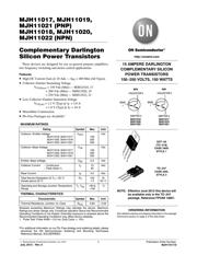 MJH11017 Datenblatt PDF