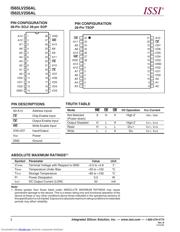 IS62LV256AL45TLI datasheet.datasheet_page 2