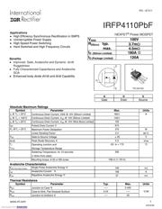 IRFP4110PBF Datenblatt PDF