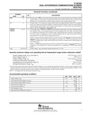 TL16C552FNR datasheet.datasheet_page 5