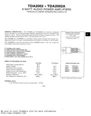 TDA2002H datasheet.datasheet_page 1