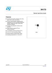 M41T0M6E datasheet.datasheet_page 1