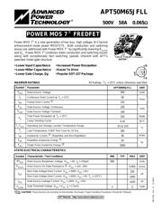 APT50M65JFLL datasheet.datasheet_page 1